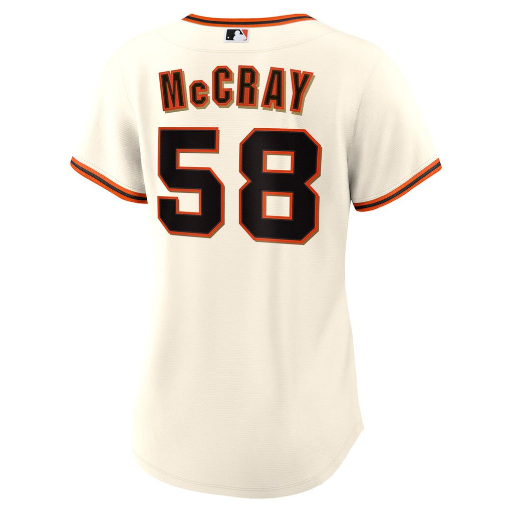 San Francisco Giants Grant McCray Women's Home Replica Jersey | Cream