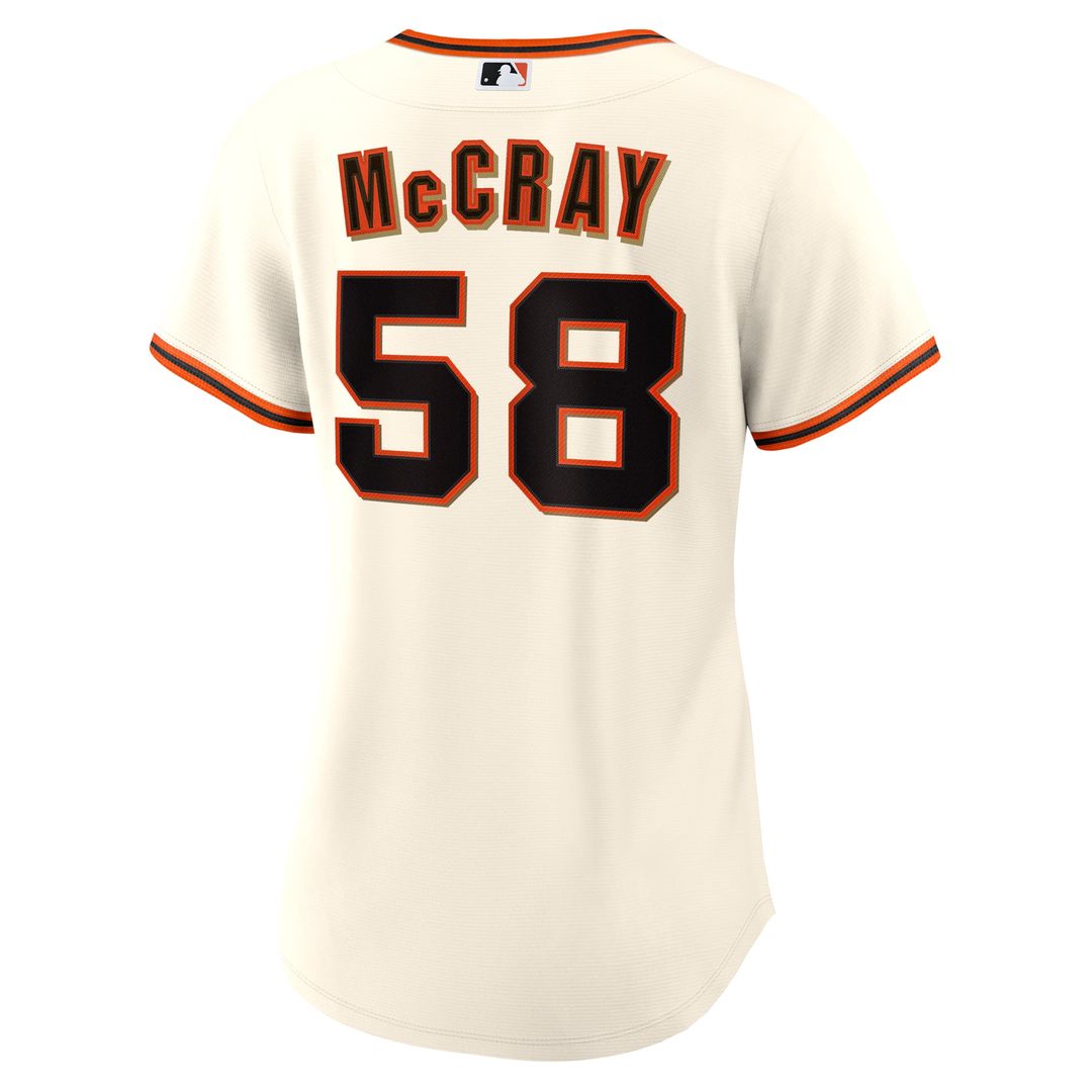 San Francisco Giants Grant McCray Women's Home Replica Jersey | Cream