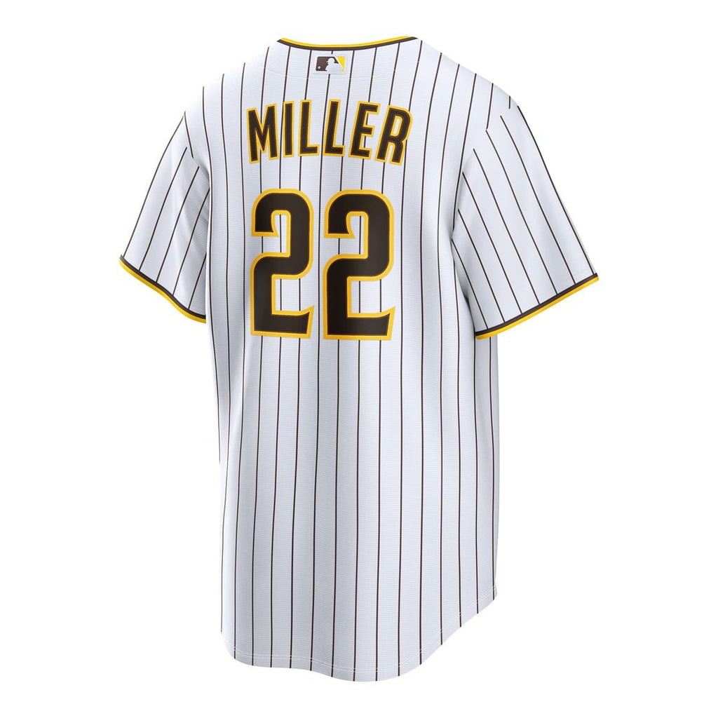 San Diego Padres Mason Miller Home Replica Jersey | White