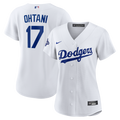 Los Angeles Dodgers Shohei Ohtani Women's 2025 World Series Champions Home Replica Jersey | White