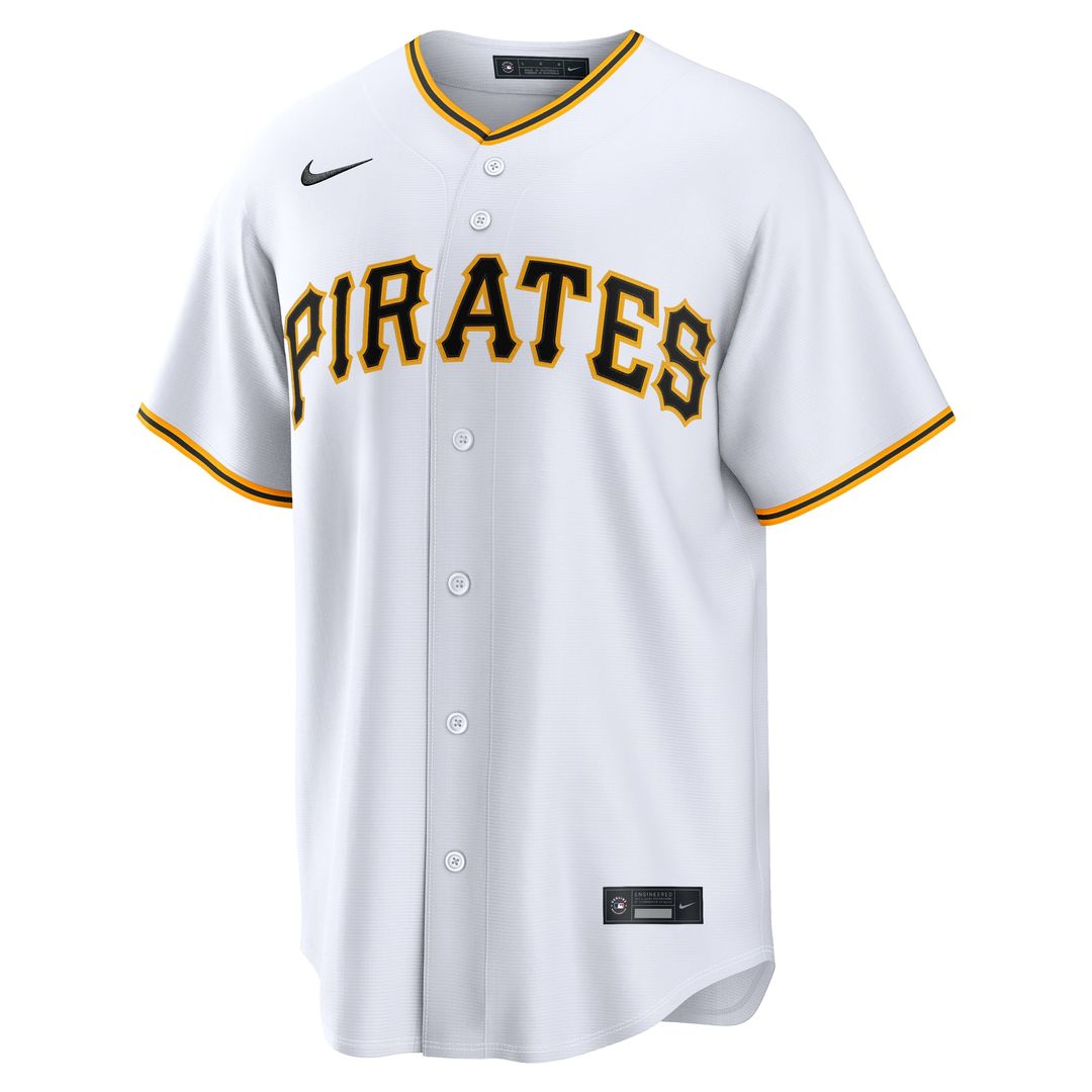 Pittsburgh Pirates Paul Skenes Home Replica Jersey | White