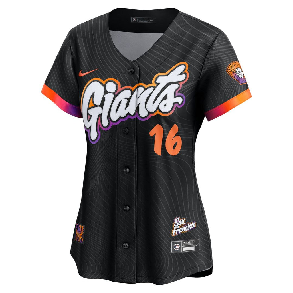 San Francisco Giants Rafael Devers Women's 2025 City Connect Limited Jersey | Black