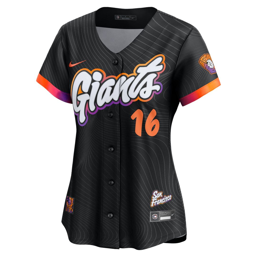 San Francisco Giants Rafael Devers Women's 2025 City Connect Limited Jersey | Black