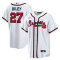 Atlanta Braves Austin Riley Home Replica Jersey | White