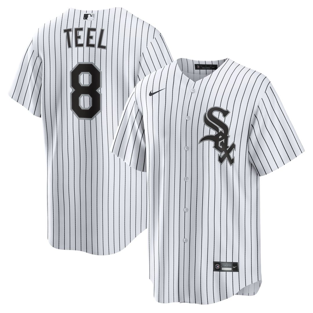 Chicago White Sox Kyle Teel Home Replica Jersey | White