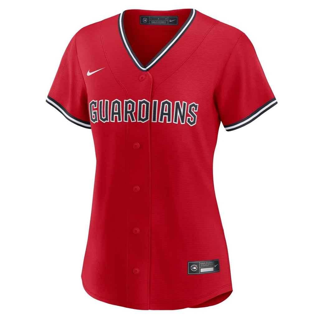 Cleveland Guardians Women's Alternate 2 Replica Jersey | Red