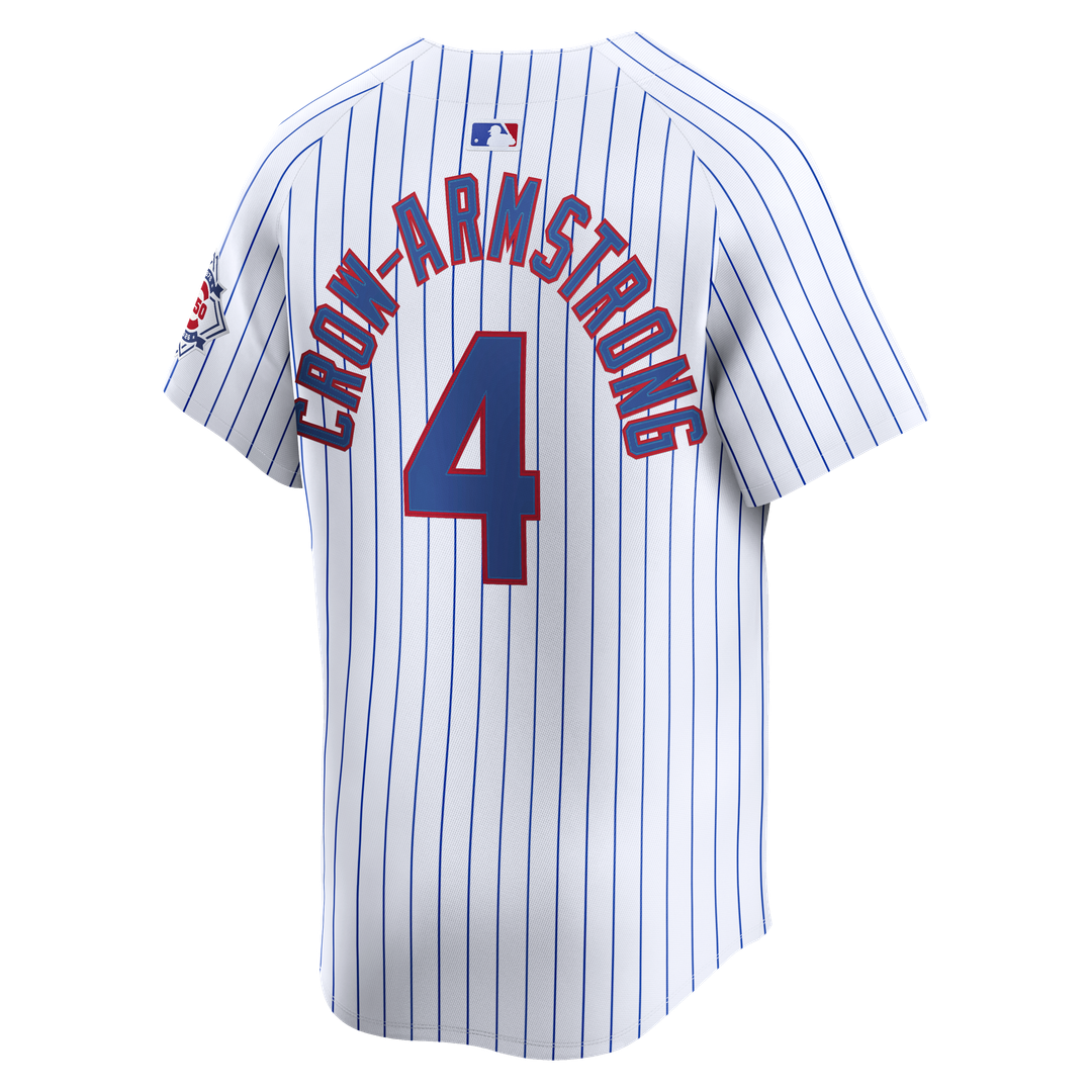 Chicago Cubs Pete Crow - Armstrong 150th Anniversary Limited Jersey | White