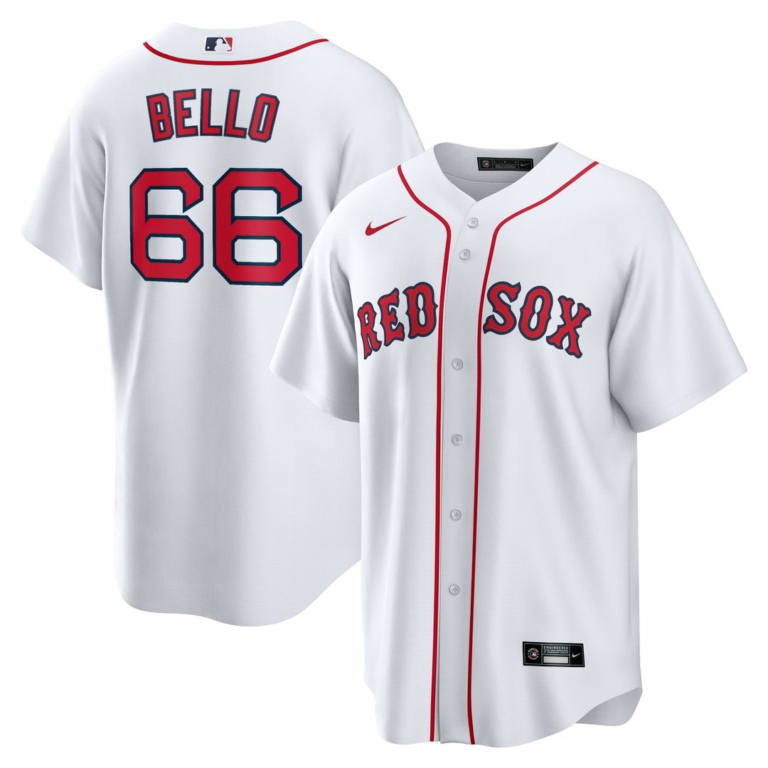 Boston Red Sox Brayan Bello Home Replica Jersey | White