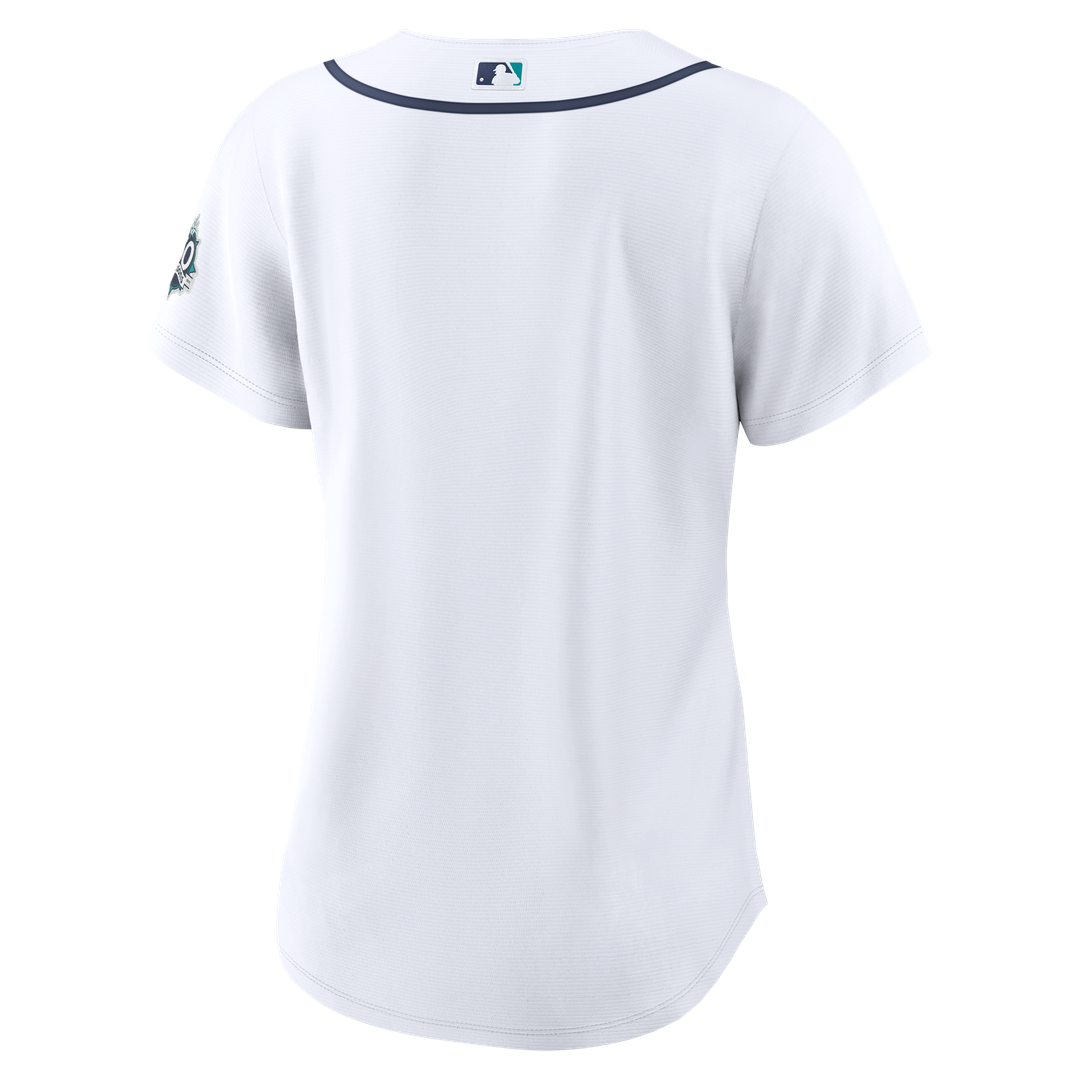 Seattle Mariners Women's Home 50th Season Stadium Jersey | White