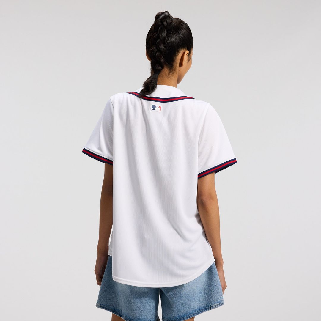 Atlanta Braves Home Women's Limited Jersey | White