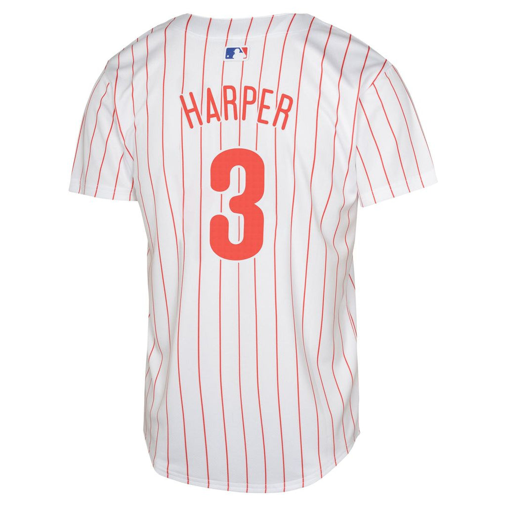 Philadelphia Phillies Bryce Harper Youth Limited Jersey | White