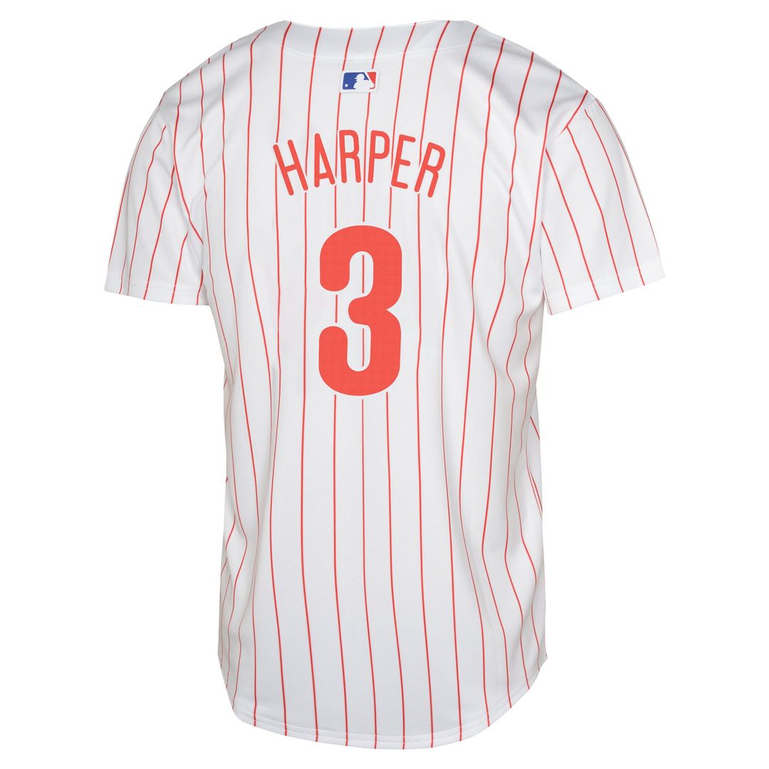 Philadelphia Phillies Bryce Harper Youth Limited Jersey | White