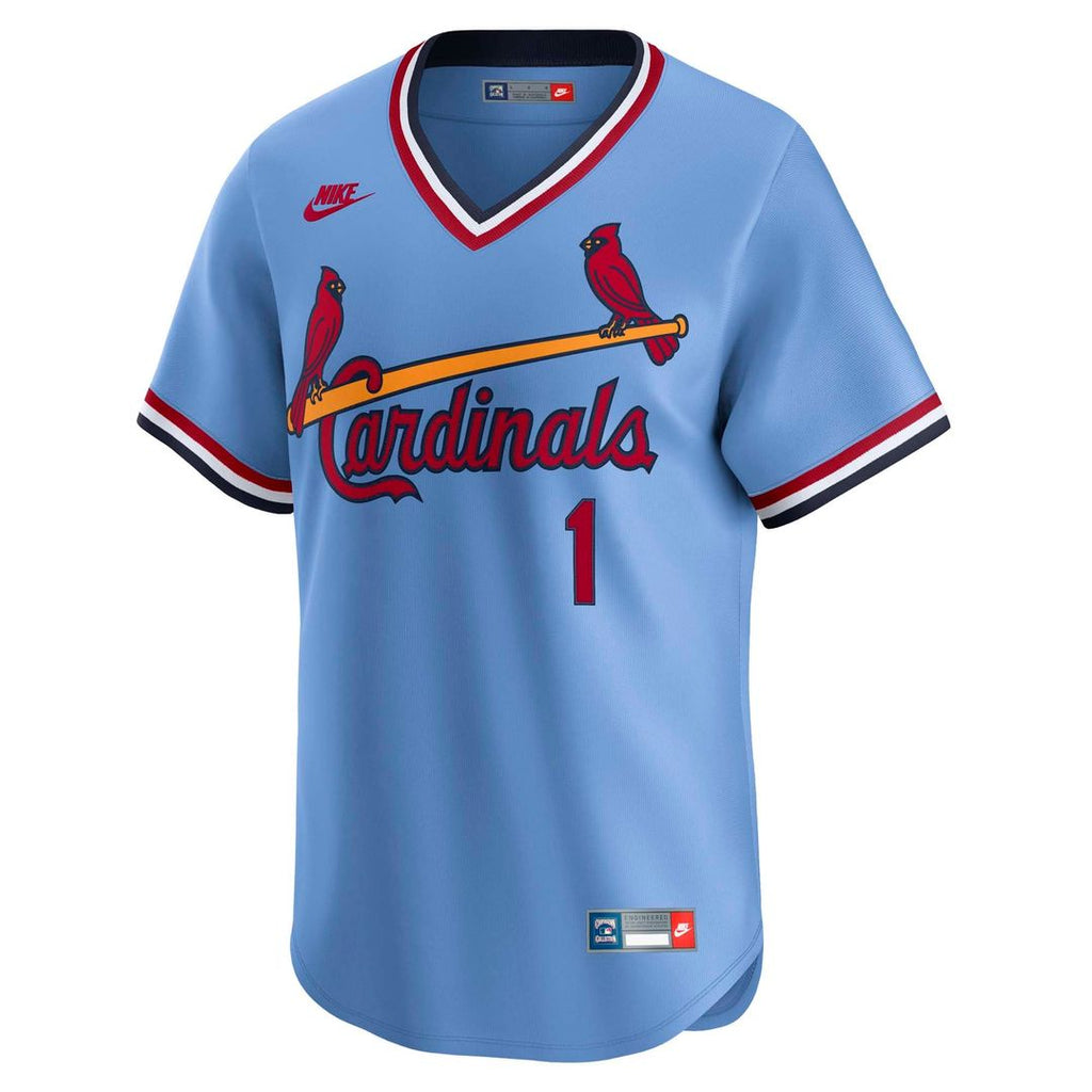 St. Louis Cardinals Ozzie Smith Throwback Cooperstown Limited Jersey | White