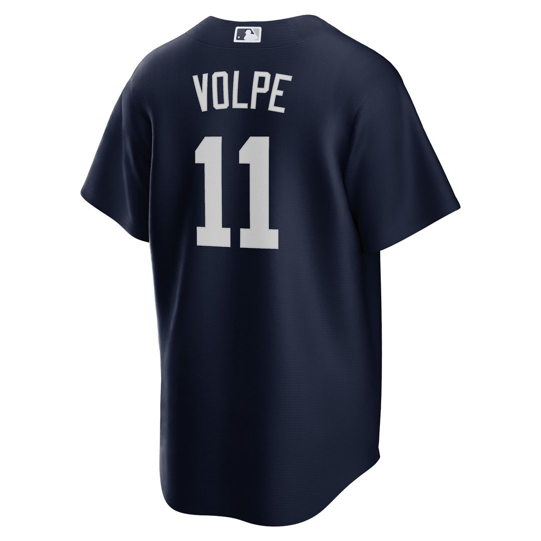 New York Yankees Anthony Volpe Big & Tall Alternate Replica Jersey | Navy