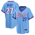 Atlanta Braves Austin Riley 2026 City Connect Stadium Jersey | Powder Blue