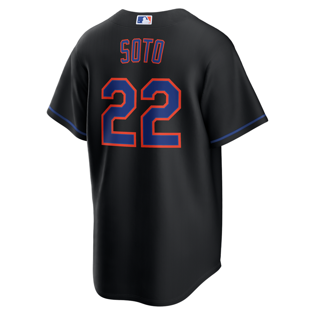 New York Mets Juan Soto Alternate Replica Jersey | Black
