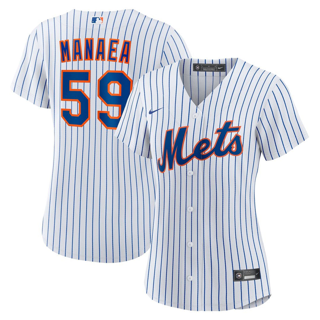 New York Mets Sean Manaea Women's Home Replica Jersey | White