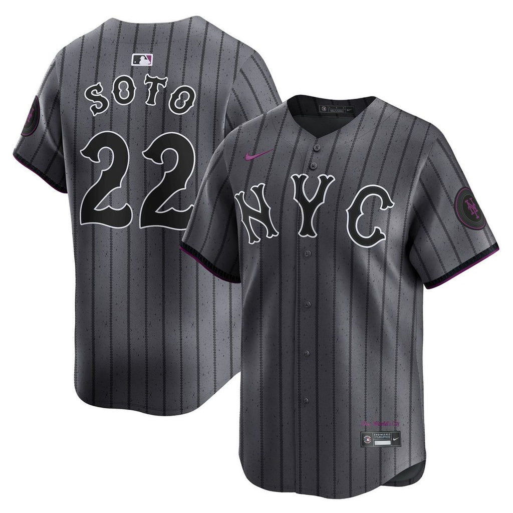 New York Mets Juan Soto City Connect Limited Jersey | Gray
