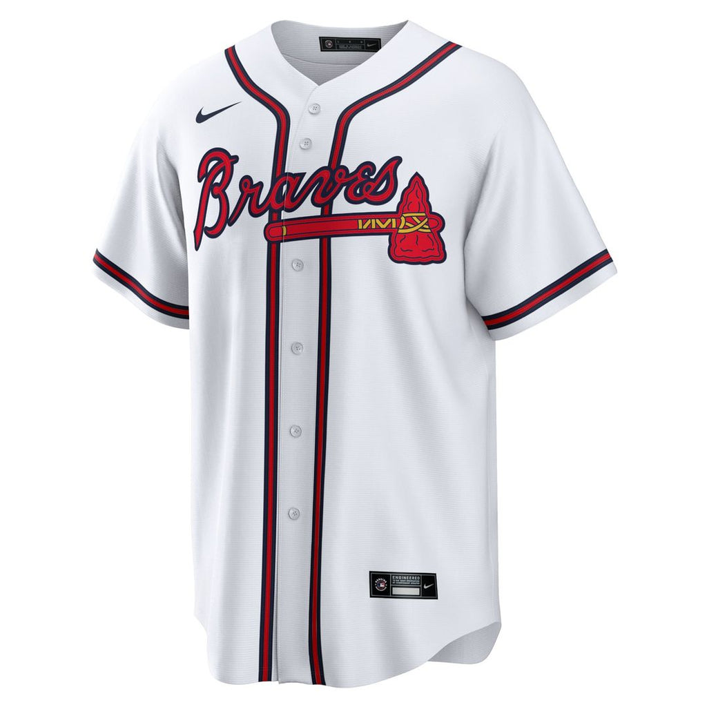 Atlanta Braves Spencer Strider Replica Jersey | White