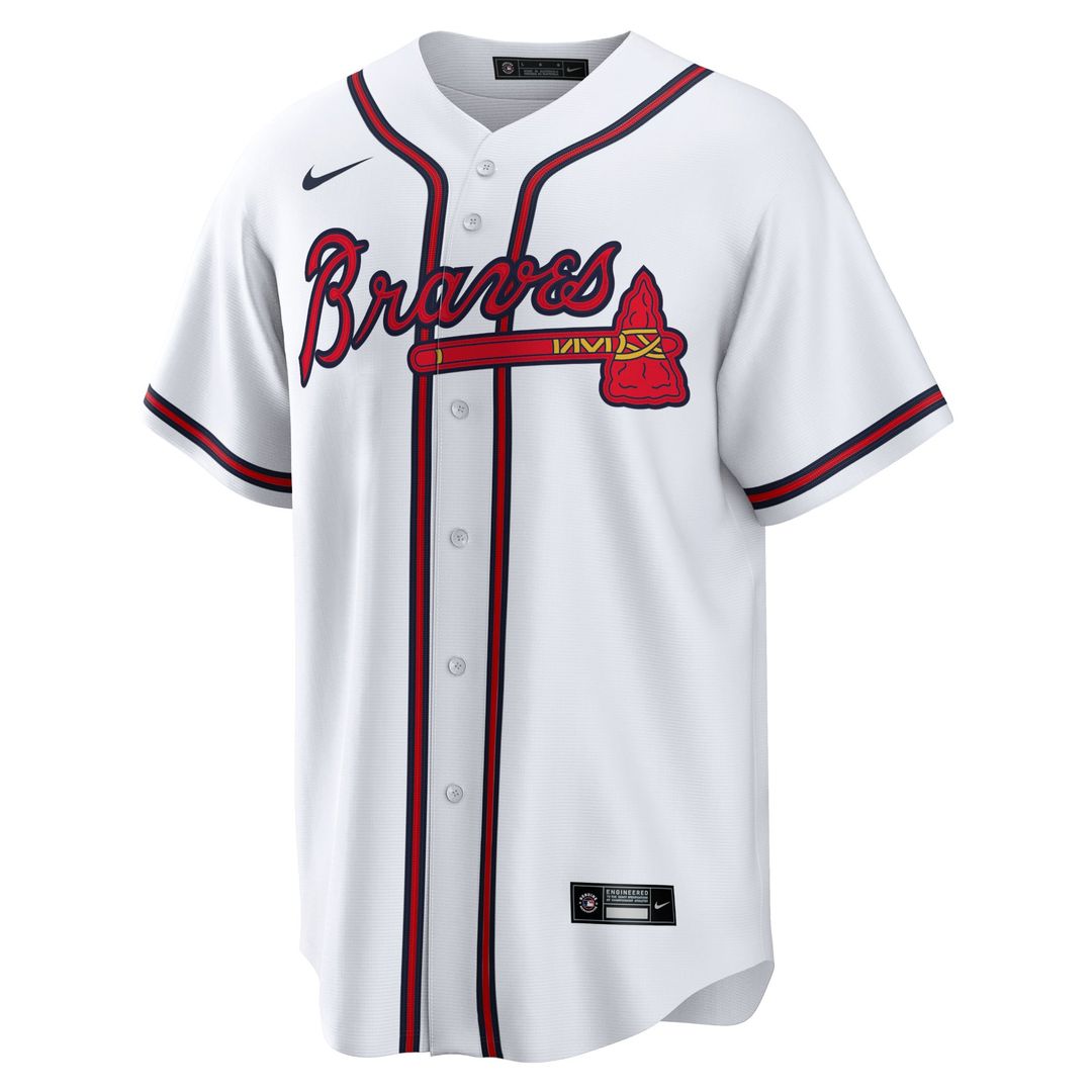 Atlanta Braves Spencer Strider Replica Jersey | White