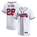 Atlanta Braves Matt Olson Home Elite Jersey | White