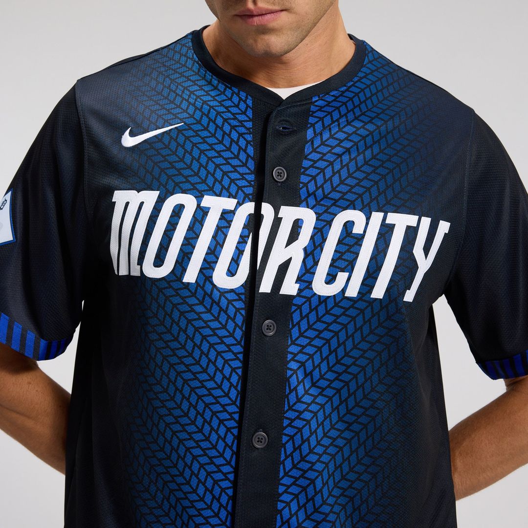 Detroit Tigers City Connect Limited Jersey | Blue