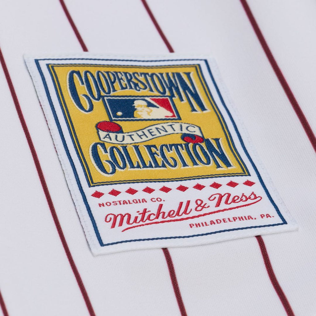 Philadelphia Phillies Chase Utley 2003 Cooperstown Authentic Jersey | White