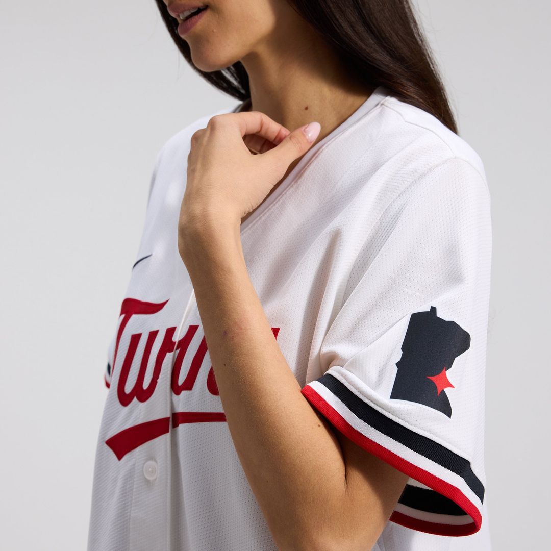 Minnesota Twins Women's Home Limited Jersey | White