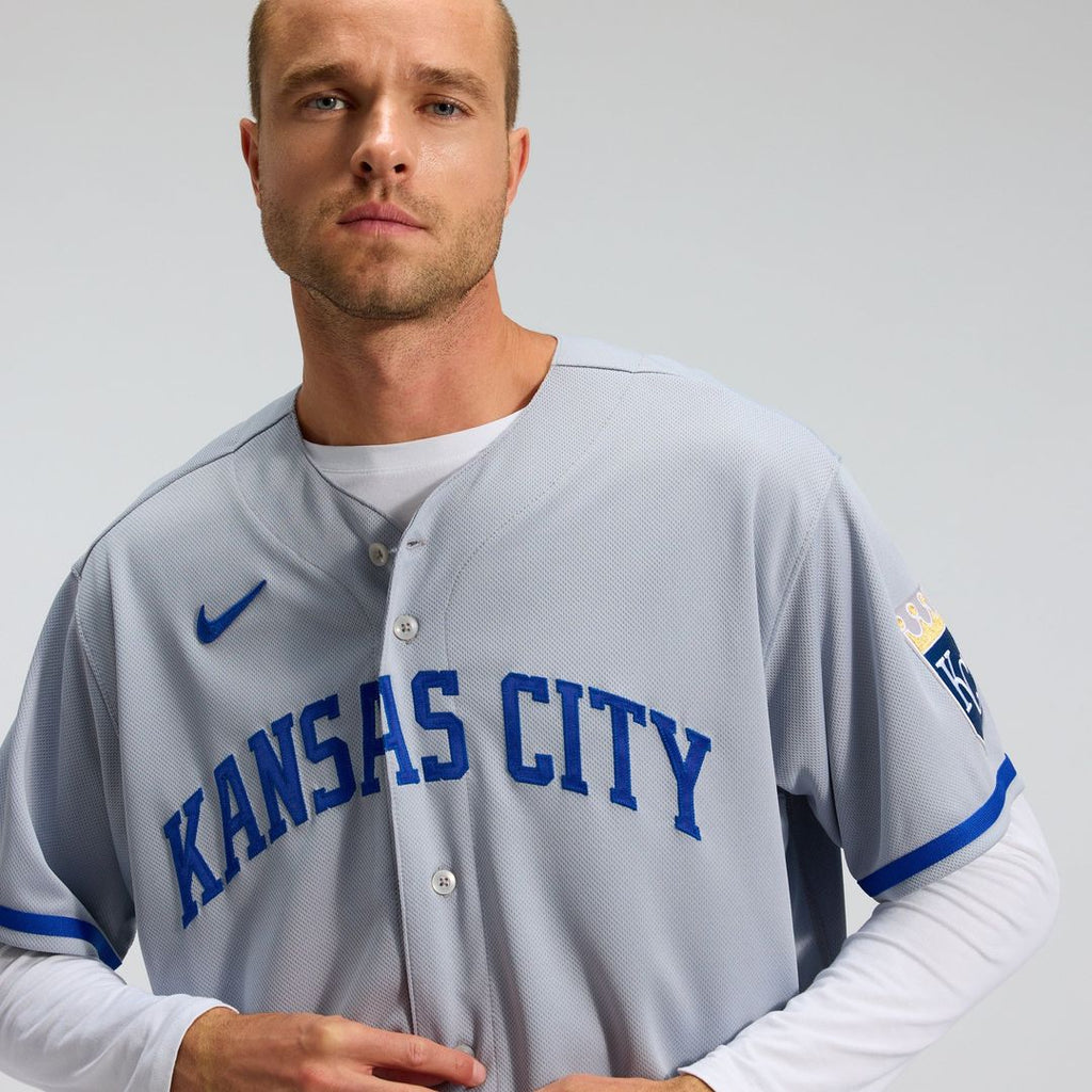 Kansas City Royals 2022 Road Authentic Jersey | Gray