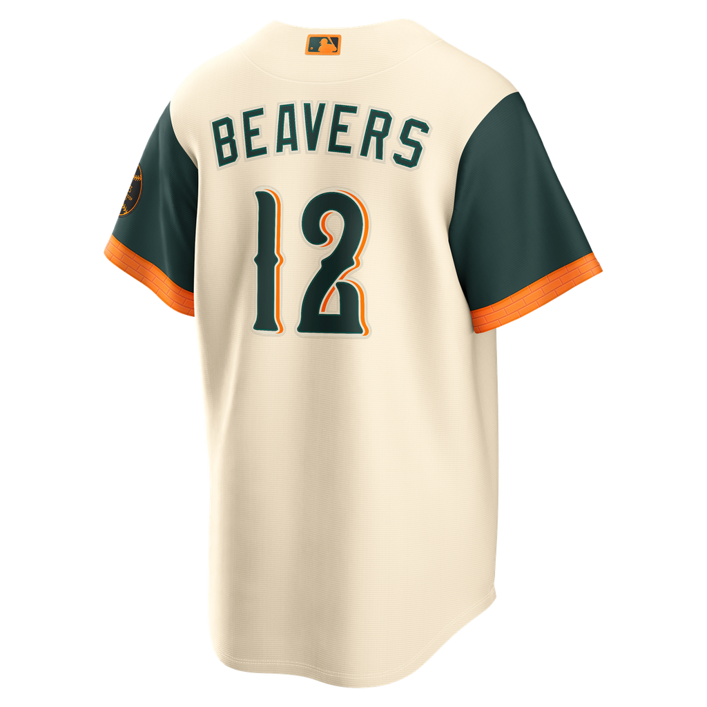 Baltimore Orioles Dylan Beavers 2026 City Connect Stadium Jersey | Cream