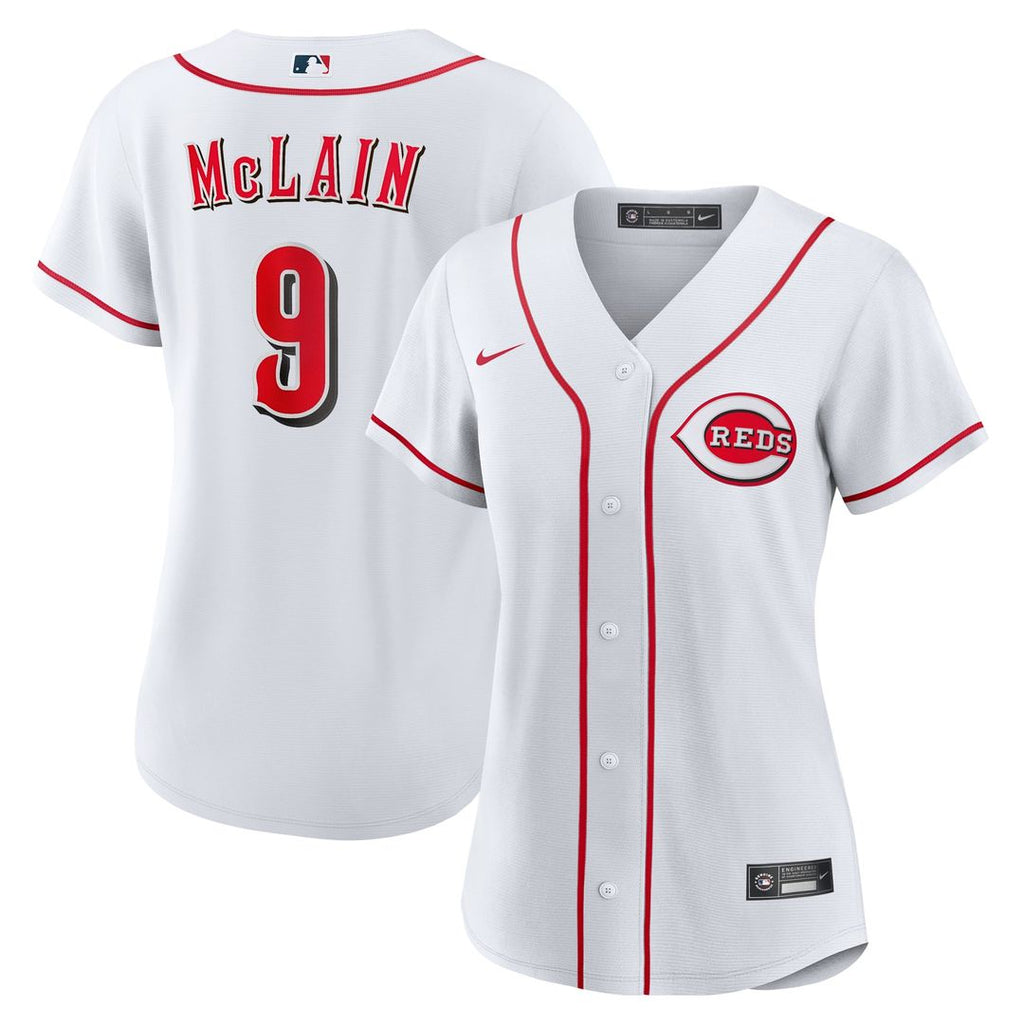 Cincinnati Reds Matt McLain Women's Home Replica Jersey | White