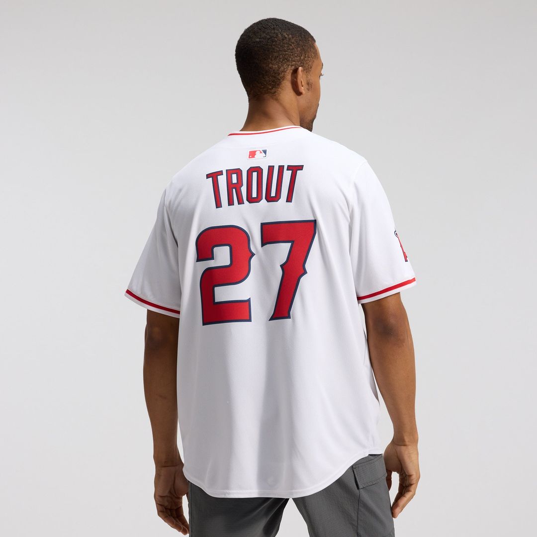 Los Angeles Angels Mike Trout Home Limited Jersey | White