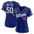 Los Angeles Dodgers Mookie Betts Women's Alternate Stadium Jersey | Royal