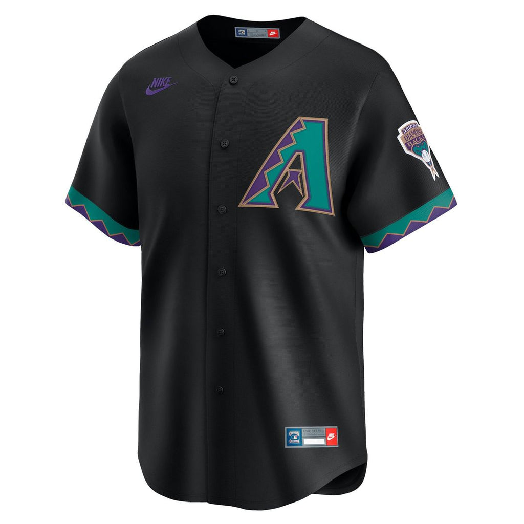 Arizona Diamondbacks Randy Johnson Throwback Cooperstown Limited Jersey | Black
