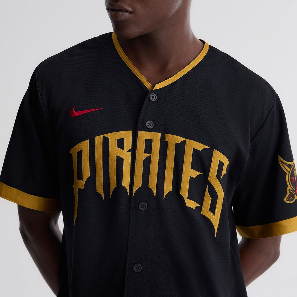 Pittsburgh Pirates Oneil Cruz 2026 City Connect Stadium Jersey | Black