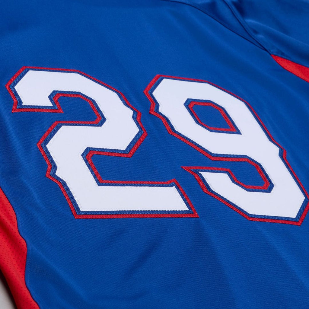 Texas Rangers Adrian Beltre Cooperstown Mesh Batting Practice Button-Up Jersey | Royal
