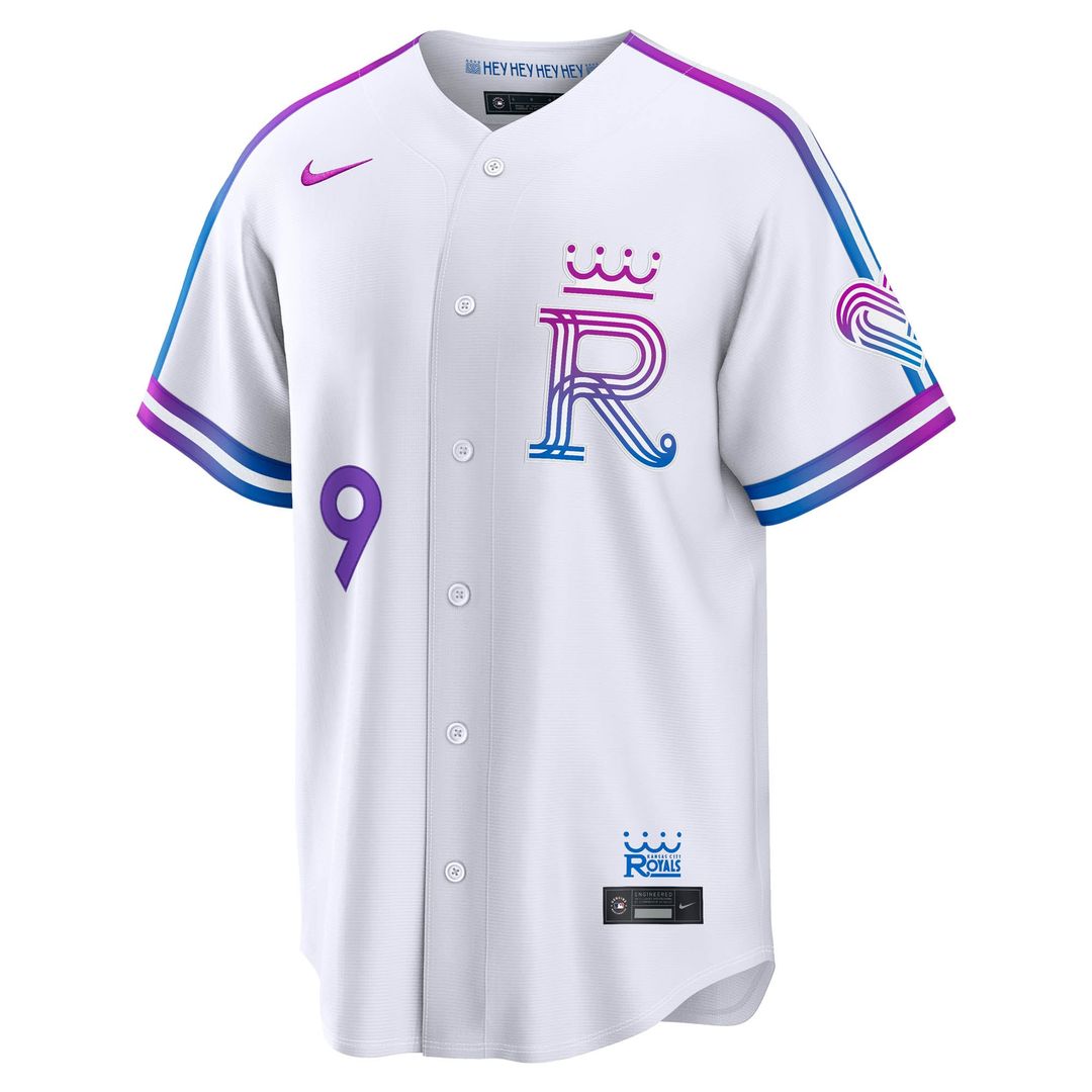 Kansas City Royals Vinnie Pasquantino 2026 City Connect Stadium Jersey | White