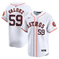 Houston Astros Framber Valdez Home Limited Jersey | White