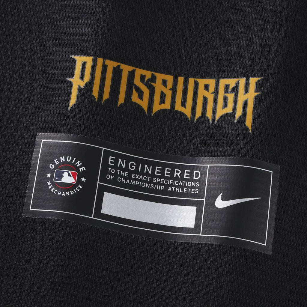 Pittsburgh Pirates Paul Skenes 2026 City Connect Stadium Jersey | Black