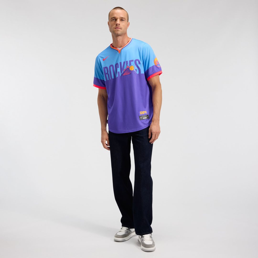 Colorado Rockies 2025 City Connect Limited Jersey | Purple/Light Blue