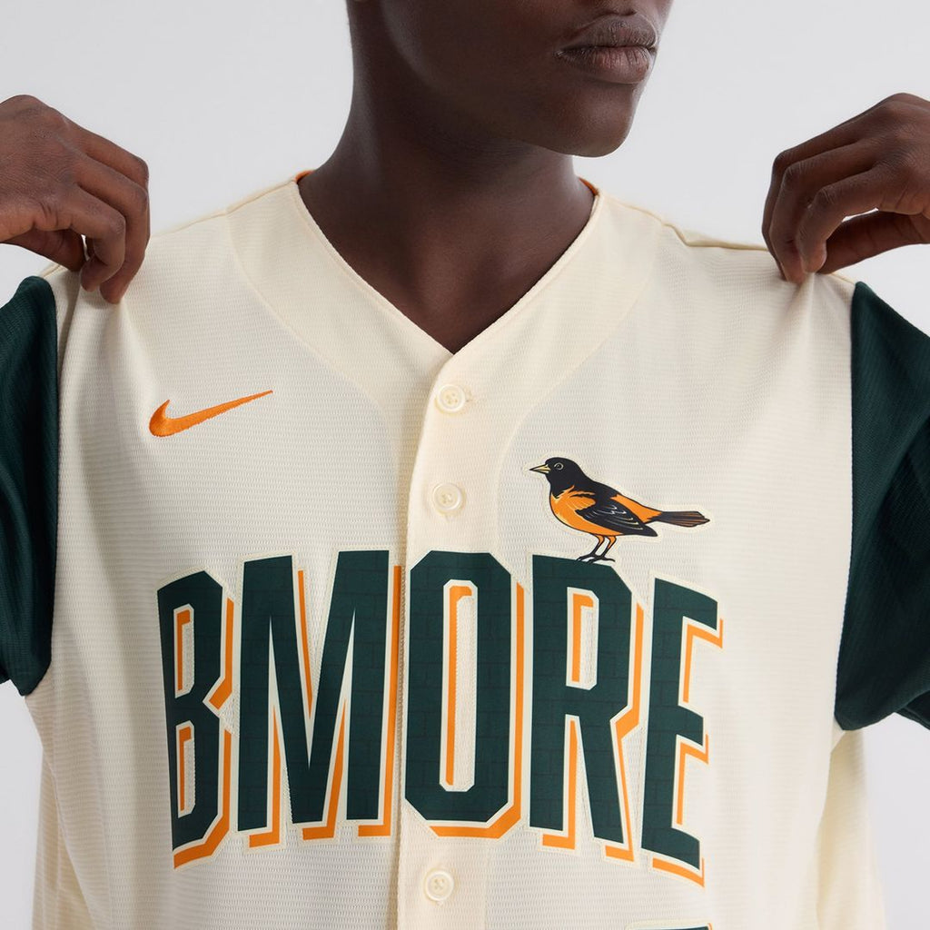 Baltimore Orioles Jackson Holliday 2026 City Connect Stadium Jersey | Cream