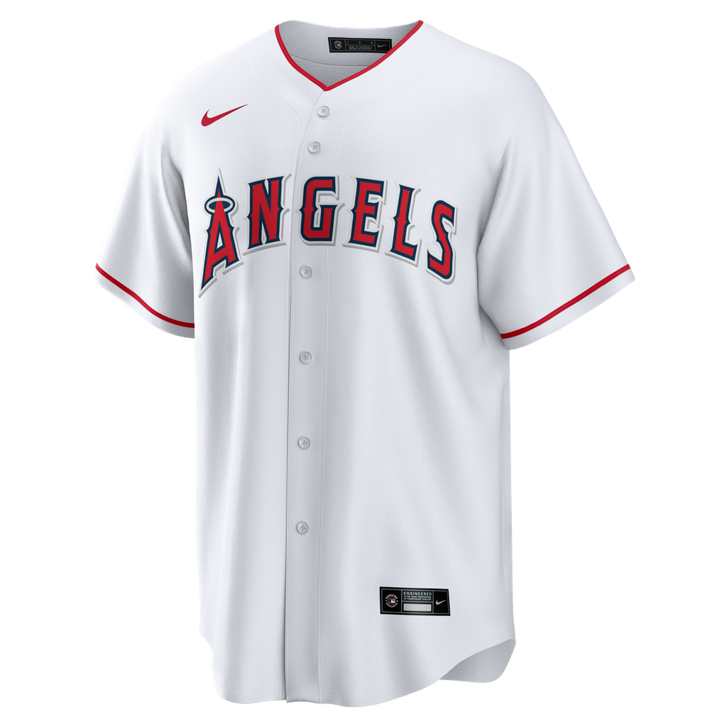 Los Angeles Angels Nolan Ryan Home Retired Replica Jersey | White
