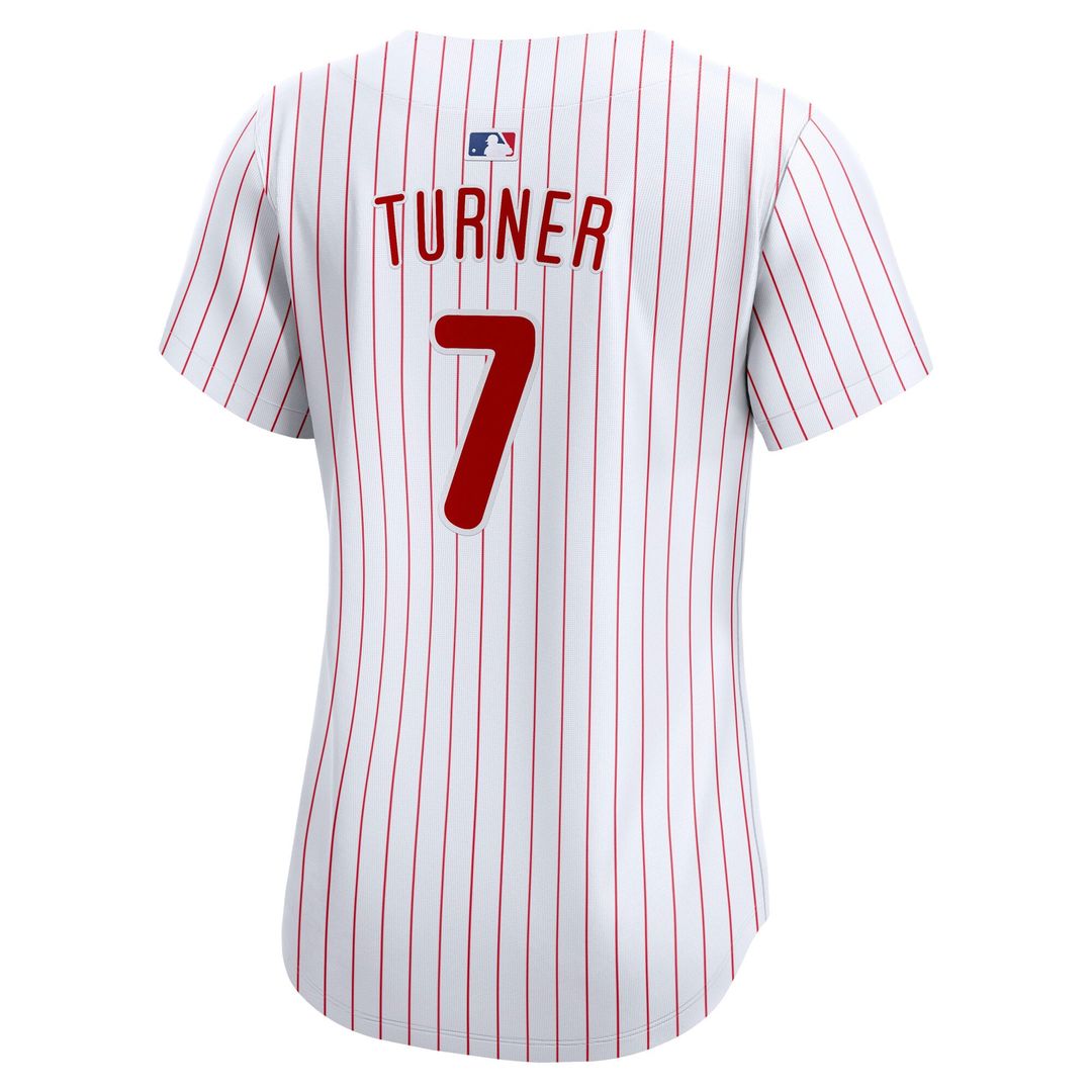 Philadelphia Phillies Trea Turner Women's Home Limited Jersey | White