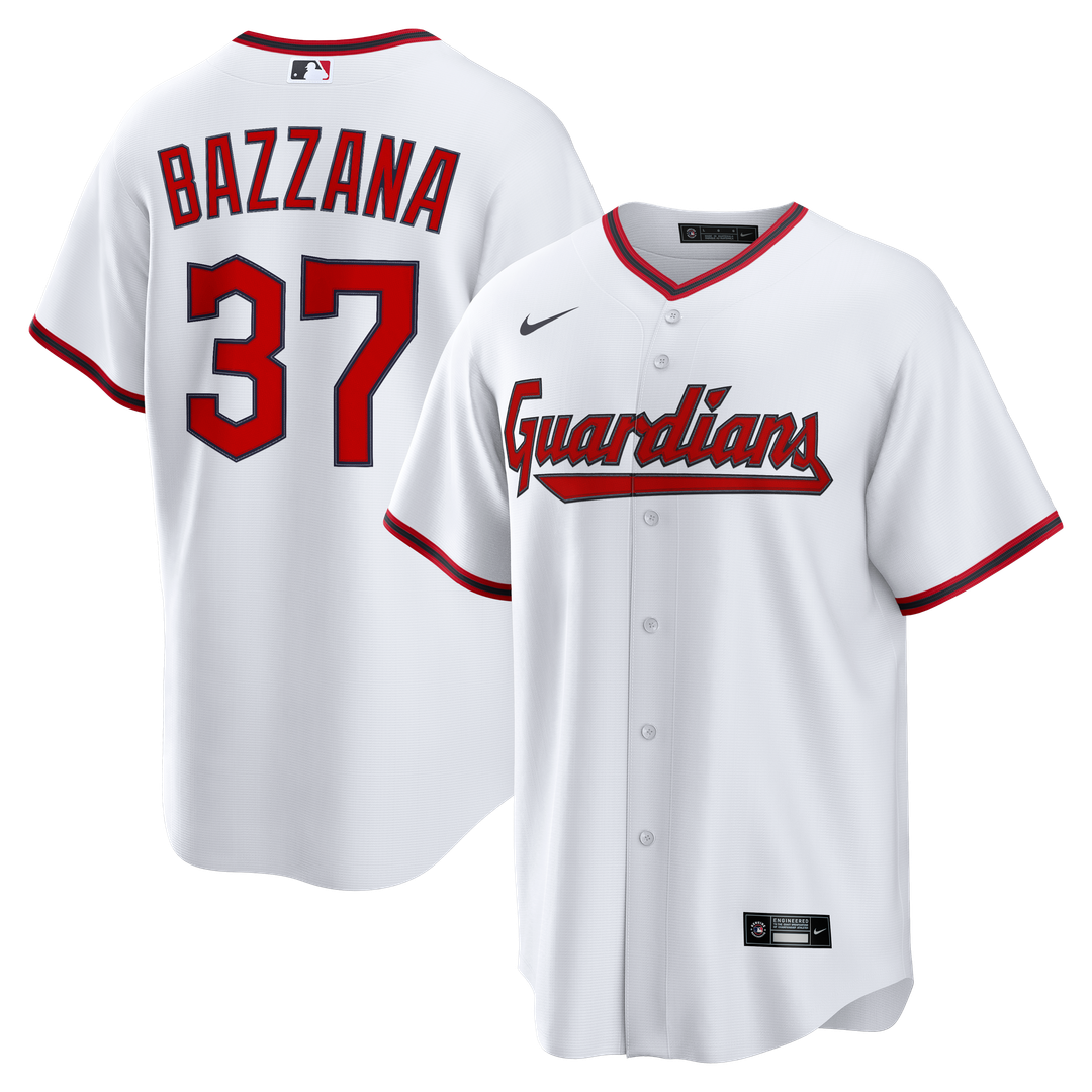 Cleveland Guardians Travis Bazzana Home Replica Jersey | White