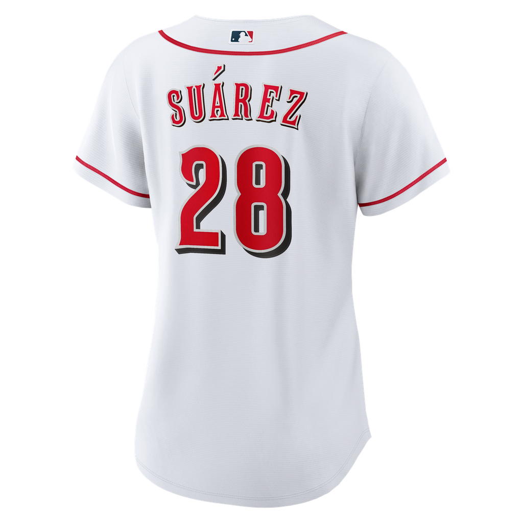 Cincinnati Reds Eugenio Suárez Women's Home Replica Jersey | White