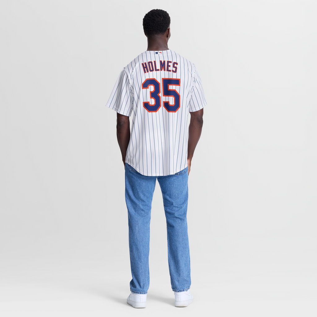 New York Mets Clay Holmes Home Replica Jersey | White