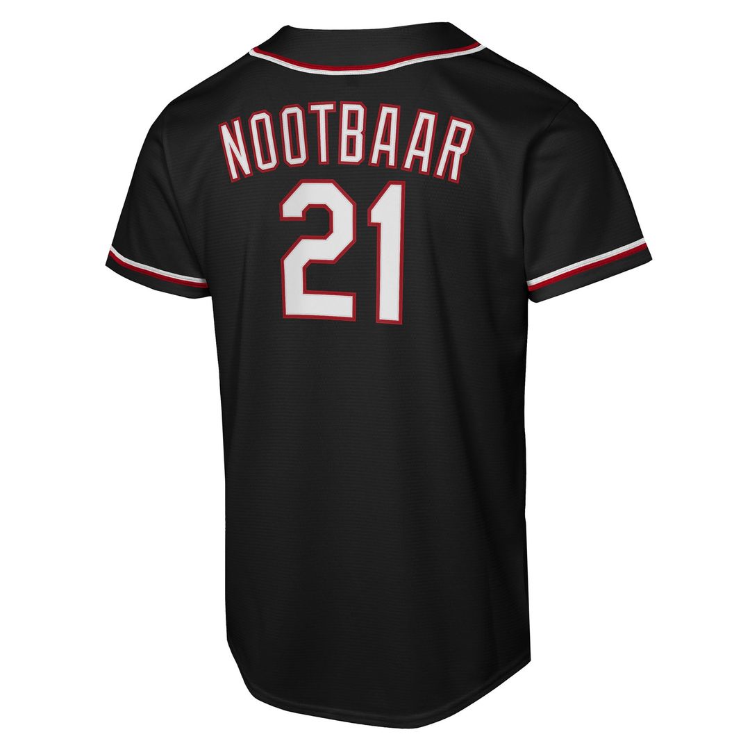 St. Louis Cardinals Lars Nootbaar Youth Fashion Replica Jersey | Black