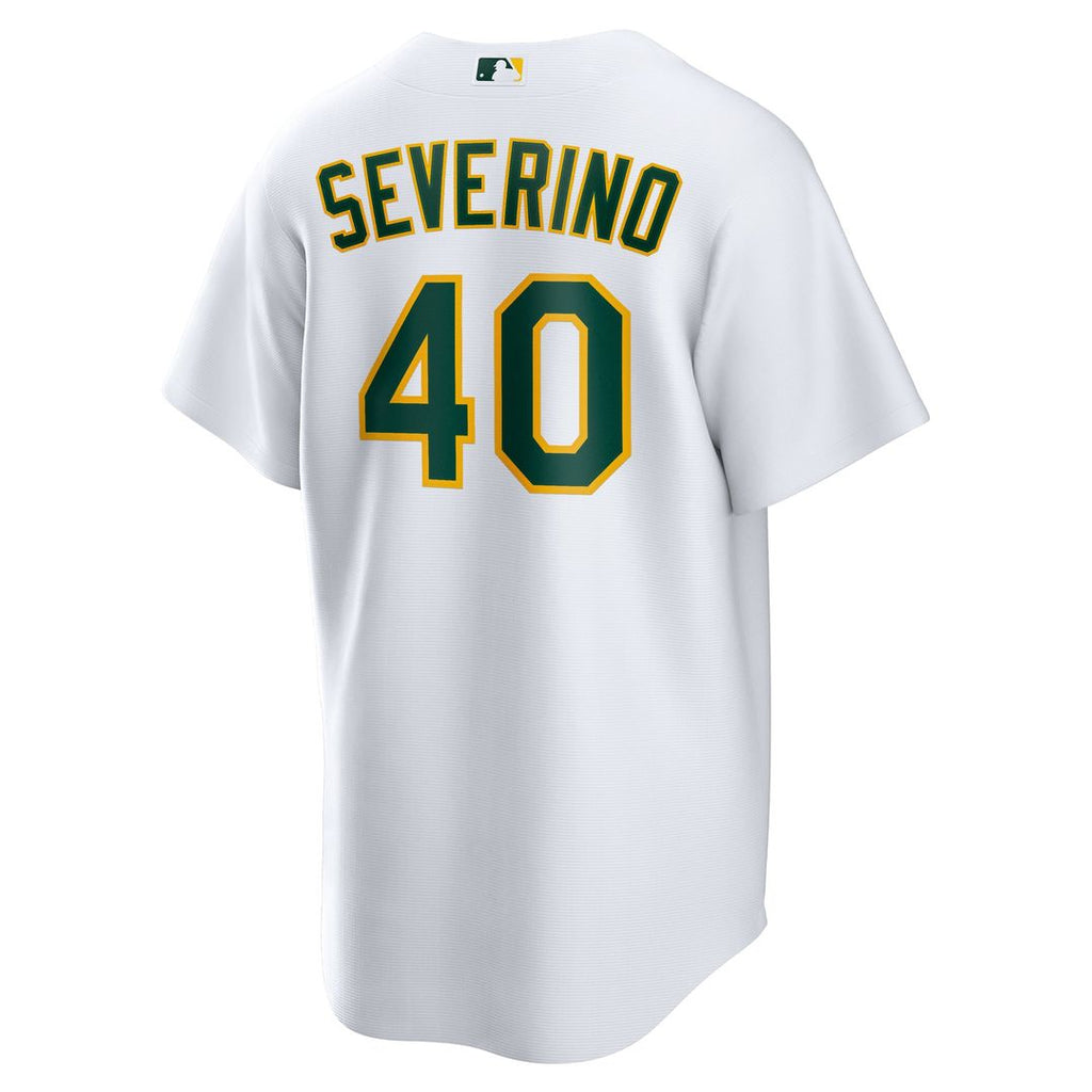 Athletics Luis Severino Home Replica Jersey | White