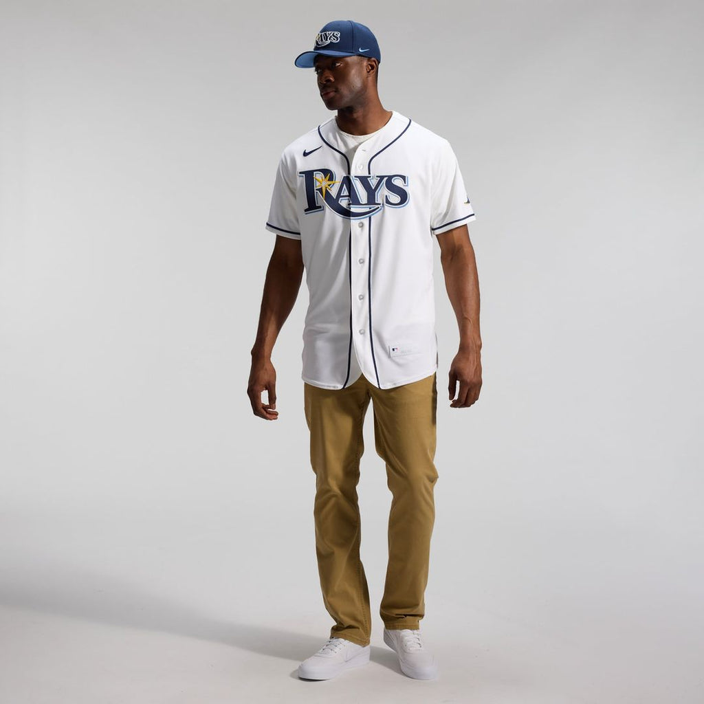 Tampa Bay Rays Home Authentic Jersey | White
