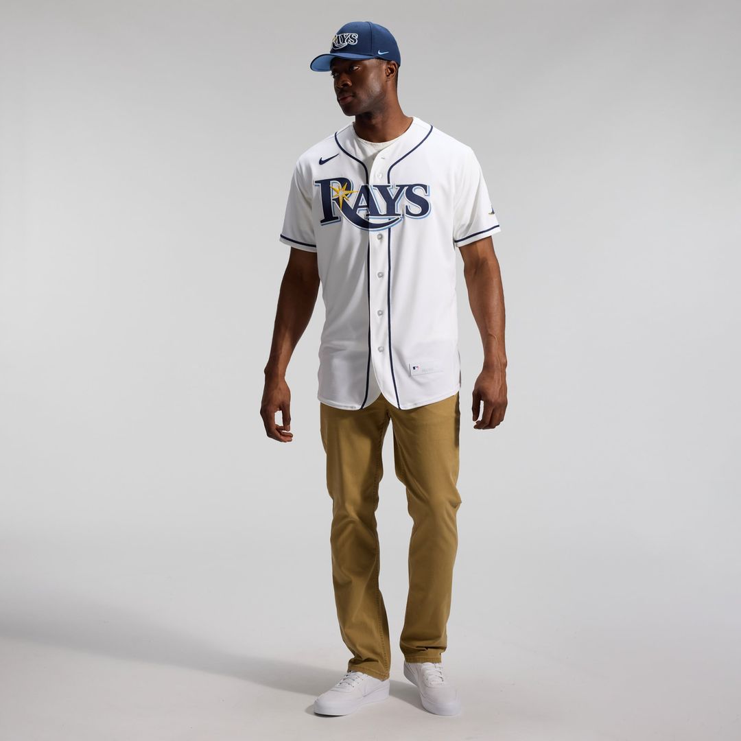 Tampa Bay Rays Home Authentic Jersey | White